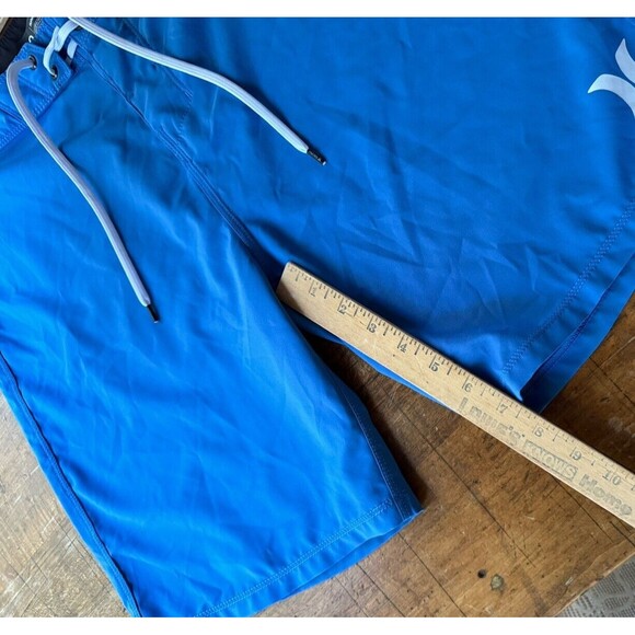 Hurley Swim Trunks Men's Size 30 Blue Board Shorts Swimming Bathing Suit - Picture 6 of 7